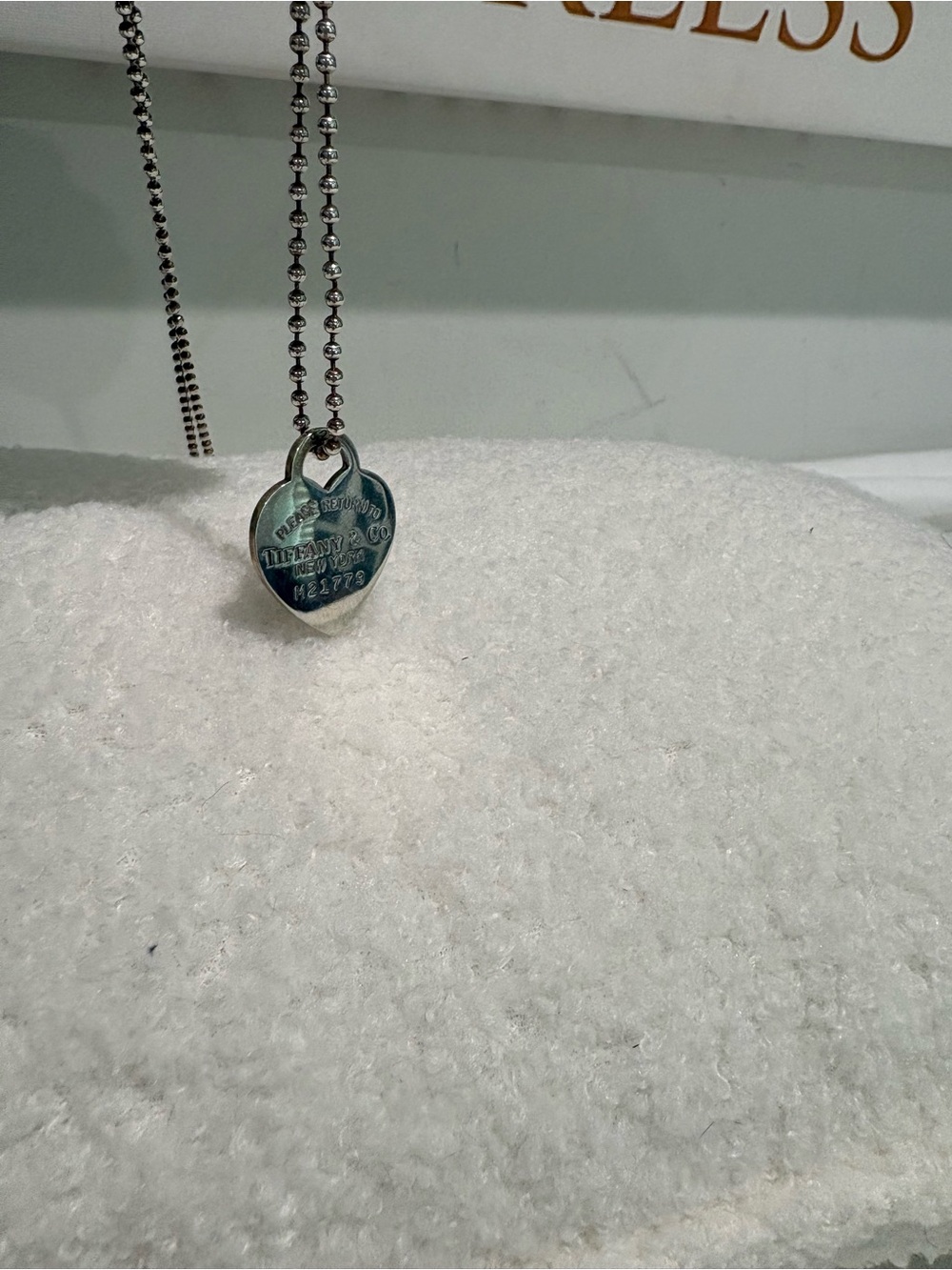 Authentic Tiffany & Co. Return to Tiffany Heart Necklace silver with certificate - Picture 4 of 10